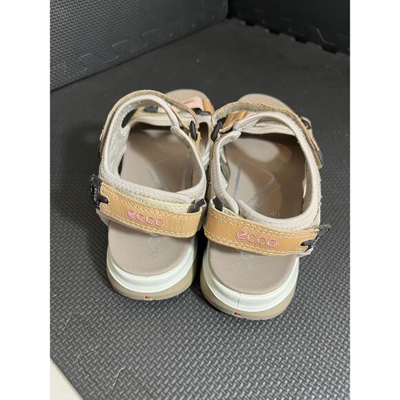Ecco Offroad Sport Nubuck Sandals Shoes Women's 9-9.5 US EU 40 Multi Color - Picture 6 of 6